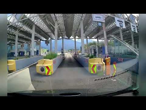 Digitale Video Maut Brenner Österreich Richtung Italien 17. August 2023