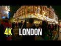 Central London Street Sounds In London Walk Tour 4K
