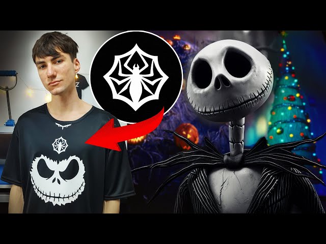 Vídeo relacionado con Disney Camiseta de carbón Unisex The Nightmare Before Christmas | Camiseta gráfica de Manga Corta Negra | Camiseta gráfica de Personajes de Manga Corta | Top de gótico para Fans de Jack Skellington