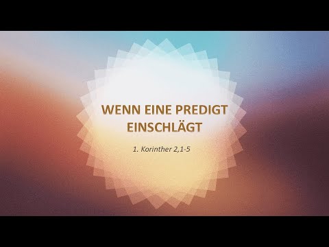 Wenn eine Predigt einschlägt... // André Töws