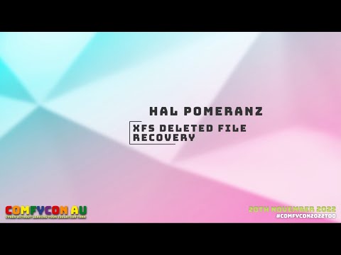 Hal Pomeranz - XFS Deleted File Recovery