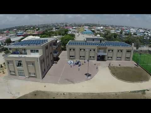 Drone Flight Over Mogadishu City, Somali