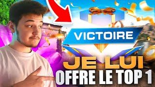 JE LUI OFFRE SON PREMIER TOP 1 SUR WARZONE 2 !