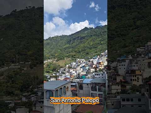 📍San Antonio Palopó, otro de los pueblos mágicos del lago Atitlán📍#guatemala #travel #viajes