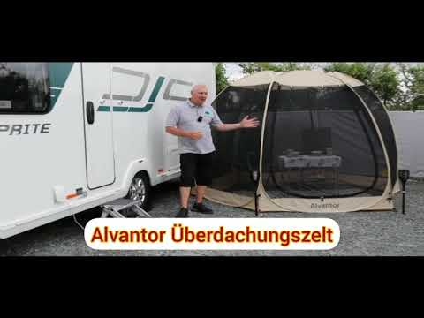 Zelt-Review: Alvantor Schnell Aufbaubarer Faltpavillon, in 30 Sekunden aufgebaut
