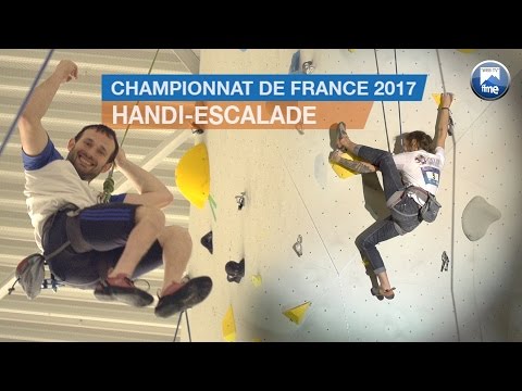 Escalade - Championnat de France handi-escalade 2017 - Saint-Etienne