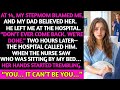 At 14 My Dad Abandoned Me At The Hospital After My Stepmom Blamed Me The Nurse Froze When She Saw W