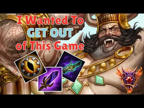 Typical Selfish SOLO QUEUE Mentality - SMITE Masters Ranked Joust | Kumbhakarna Gameplay