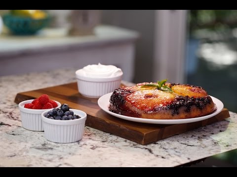 Easy-Peasy Upside-Down Cake with Elisha Joyce