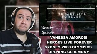 Vanessa Amorosi - Heroes Live Forever | Sydney 2000 Olympics Opening Ceremony - TEACHER PAUL REACTS