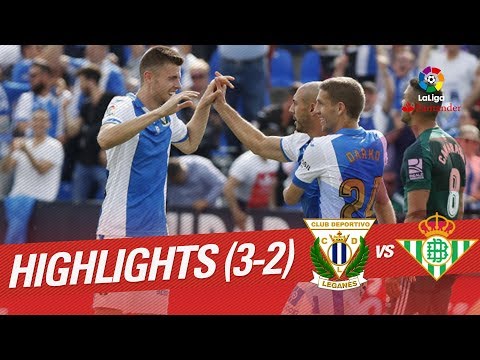  CD Club Deportivo Leganés S.A.D. 3-2 Real Betis ...