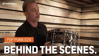 Video thumbnail for Behind the scenes with John Feldmann (Pop Punk EZX) by Toontrack
