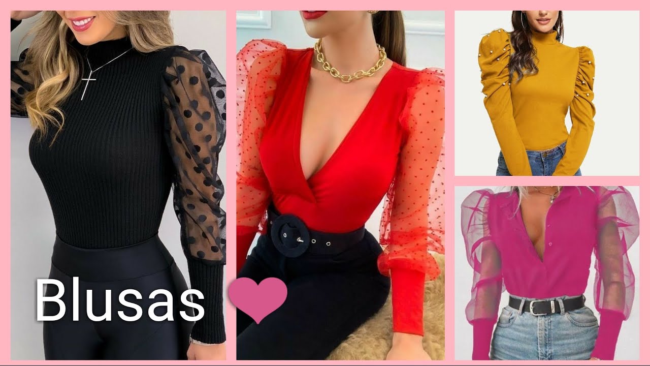 Watch MODA 2021❤️/ Blusas Manga largas elegantes / Hermosas blusas en tendencia Now MODA 2021❤️/ Blusas Manga largas elegantes / Hermosas blusas en tendencia