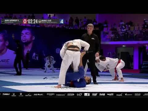 DAVID CARTWHIGHT vs MANUEL RIBAMAR  -  ABU DHABI GRAND SLAM   MASTERS