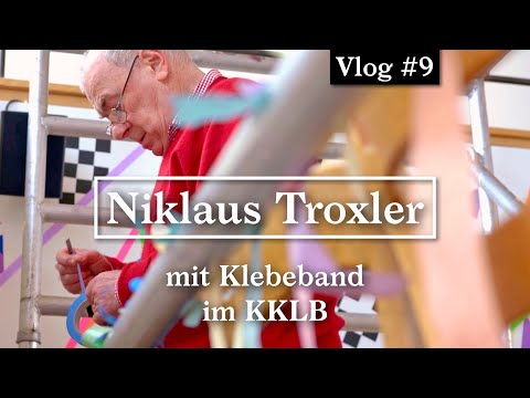 Niklaus Troxler mit Klebeband | Vlog #9