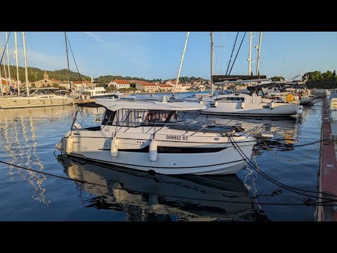 Traumurlaub mit dem Charterboot in Kroatien -VLOG Tag 5,  Entspannt in Richtung Charterbasis