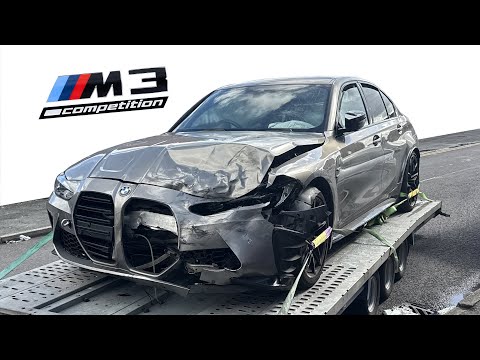 REBUILDING A WRECKED G80 M3 COMPETITION