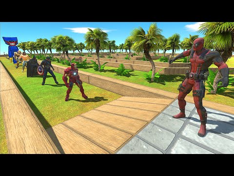 New Unit | DeathPool Coconut Island Death Run - Animal Revolt Battle Simulator