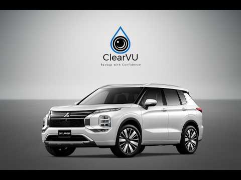 Thumbnail for ClearVU Backup Camera Cleaner on Mitsubushi Outlander/Outlander PHEV (2022-2026) by PHEV