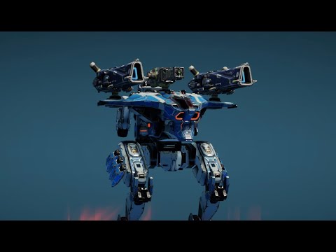 The laser sniper siren is actually really good! (War robots gameplay)