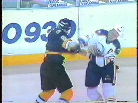 Bruins vs Sabres Brawl - Apr 9, 1988