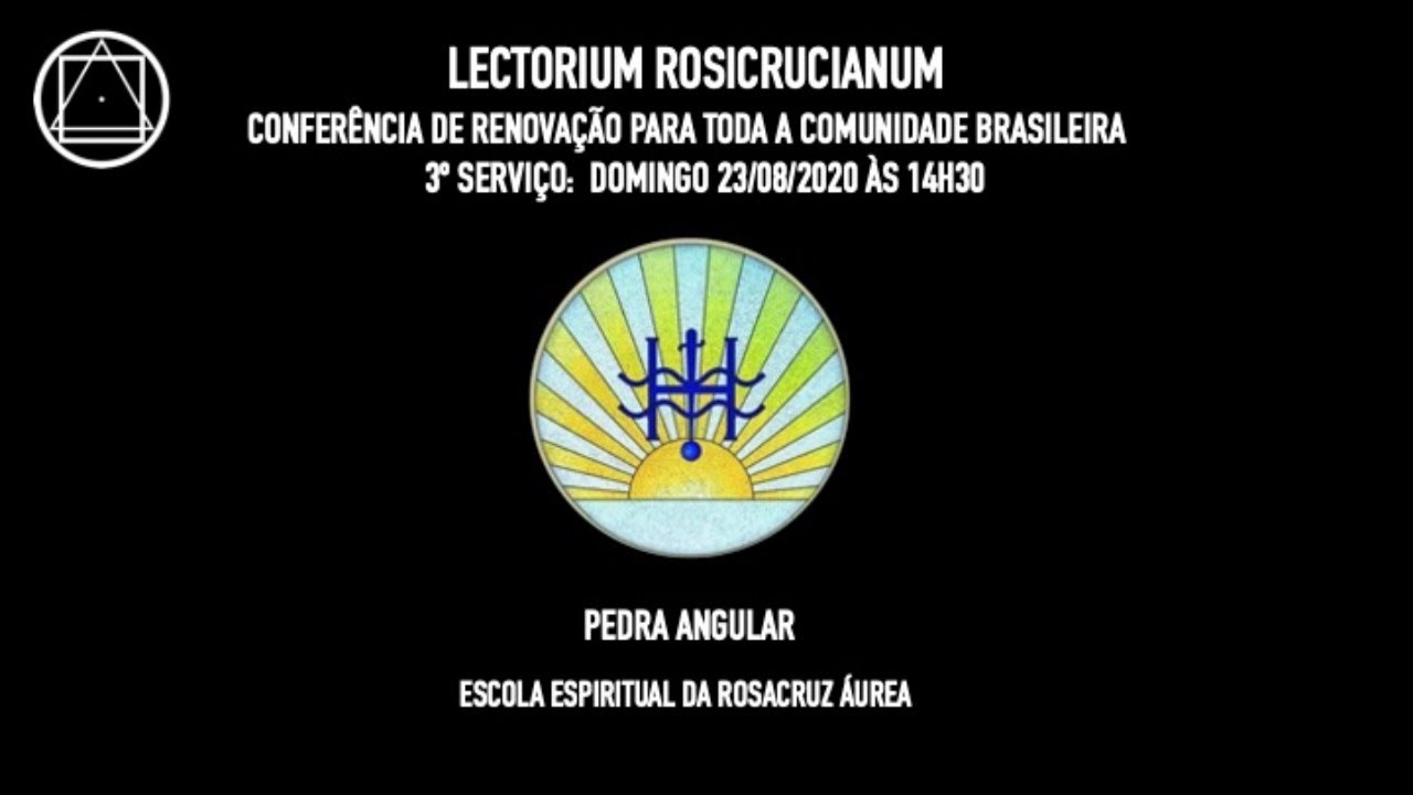 3º Serviço da Conferência para toda a Comunidade - 23/08/2020 - 14h30