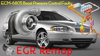 ✅ VOLVO V70 2.4 ECM-6805 Boost Pressure Control Faulty Flow & EGR Remap EDC15C11