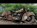 Man Restores 40 Years Old Classic Motorcycle Back To New Start To Finish By LiveWithCreativity