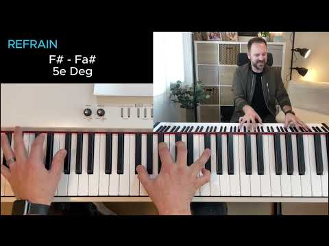 Tutoriel PIANO "Tu tiens tes promesses" (Officiel) - Dan Luiten feat Sandra Kouame