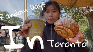 カナダ生活 | トロント | 日常 | VLOG | ブランチ | カフェ巡り | ファーマーズマーケット | アフレコvlog | Random Days in Toronto