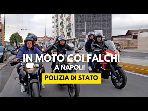 The Police Hawks: A day on a motorbike with the legendary policemen of Naples!