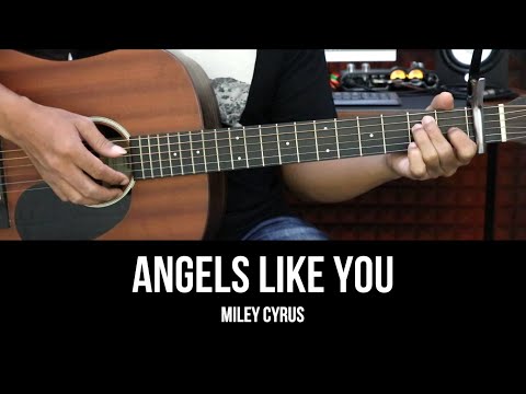 Angels Like You - Miley Cyrus | EASY Guitar Lessons for Beginners - Guitar Chord & Strumming Pattern