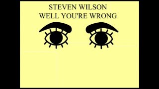 Steven Wilson - Well You're Wrong/Cover Version V