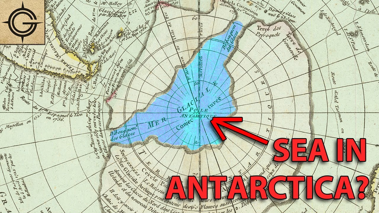 This Old Map Shows an Inland Sea in Antarctica (Terra Australis Pt. 5)