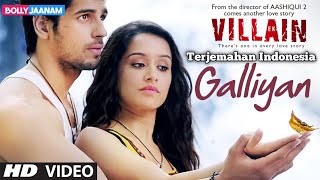 Download lagu Galliyan Lirik dan Terjemahan Indonesia | Ek Villain | Sidharth Malhotra, Shraddha Kapoor  mp3