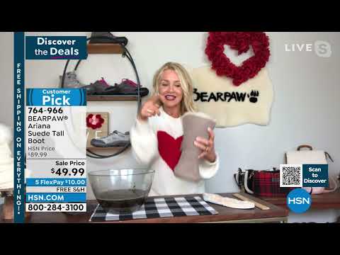 BEARPAW Ariana Suede Tall Boot