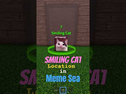 Finding Smiling Cat in Meme Sea #shorts #memesea #roblox #robloxshorts #gameshorts