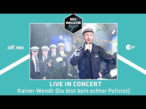 Jan Böhmermann - “Rainer Wendt (Du bist kein echter Polizist)” | NEO MAGAZIN ROYALE - ZDFneo