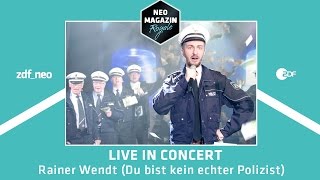 Jan Böhmermann - “Rainer Wendt (Du bist kein echter Polizist)” | NEO MAGAZIN ROYALE - ZDFneo