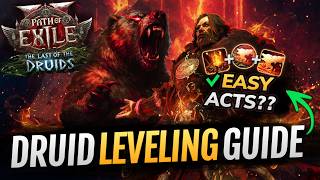 [PoE 2] BEAR Druid 0.4 LEVELING Build Guide - Step by Step League Starter Shaman - Path of Exile 2