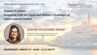 Daphne Richemond-Barak — Tunnel Warfare: The Legal and Military Challenges of Subterranean Combat