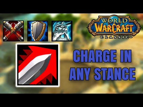Charge in any Stance with this Macro (Bug?) WoW Classic Anniversary Warrior Guide