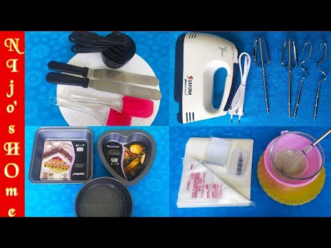 Baking kit for beginners in Tamil |Basic cake Making Accessories in Tamil|Essential Baking Tools |
