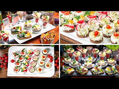 Fast and tasty snack recipes! Incredible pumpernickel ideas. Danish sandwich. Try it out!