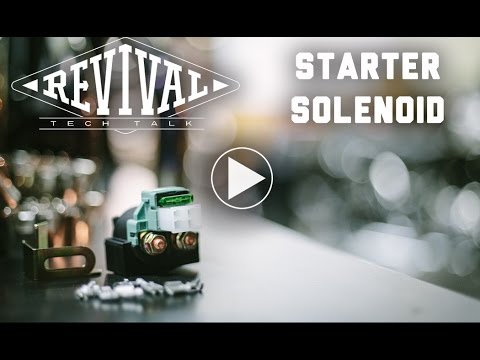 Starter Solenoid - Revival Cycles' Tech Talk (Link to new Solenoid Kit in the description)