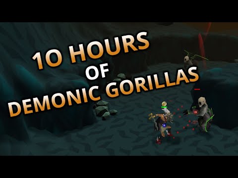 Loot From 10 Hours Of Demonic Gorillas