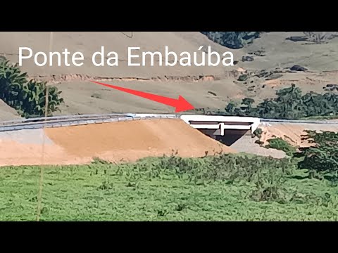 Nova Ponte da  Embaúba Br 356 Sobre o Rio Preto Municipio de Muriaé MG 29 de julho de 2026