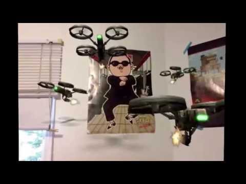 Dragon fires vs gangnam style