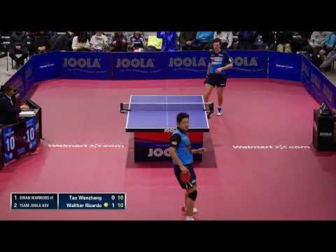 2018 Joola NA Teams Championships - Final Match #4 - Ricardo Walther vs Tao Wenzhang (Highlights)