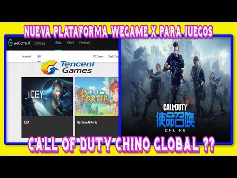 📢 EL CALL OF DUTY ONLINE CHINO VERSION GLOBAL ?? NUEVA PLATAFORMA WEGAME X STORE DE TENCENT Video